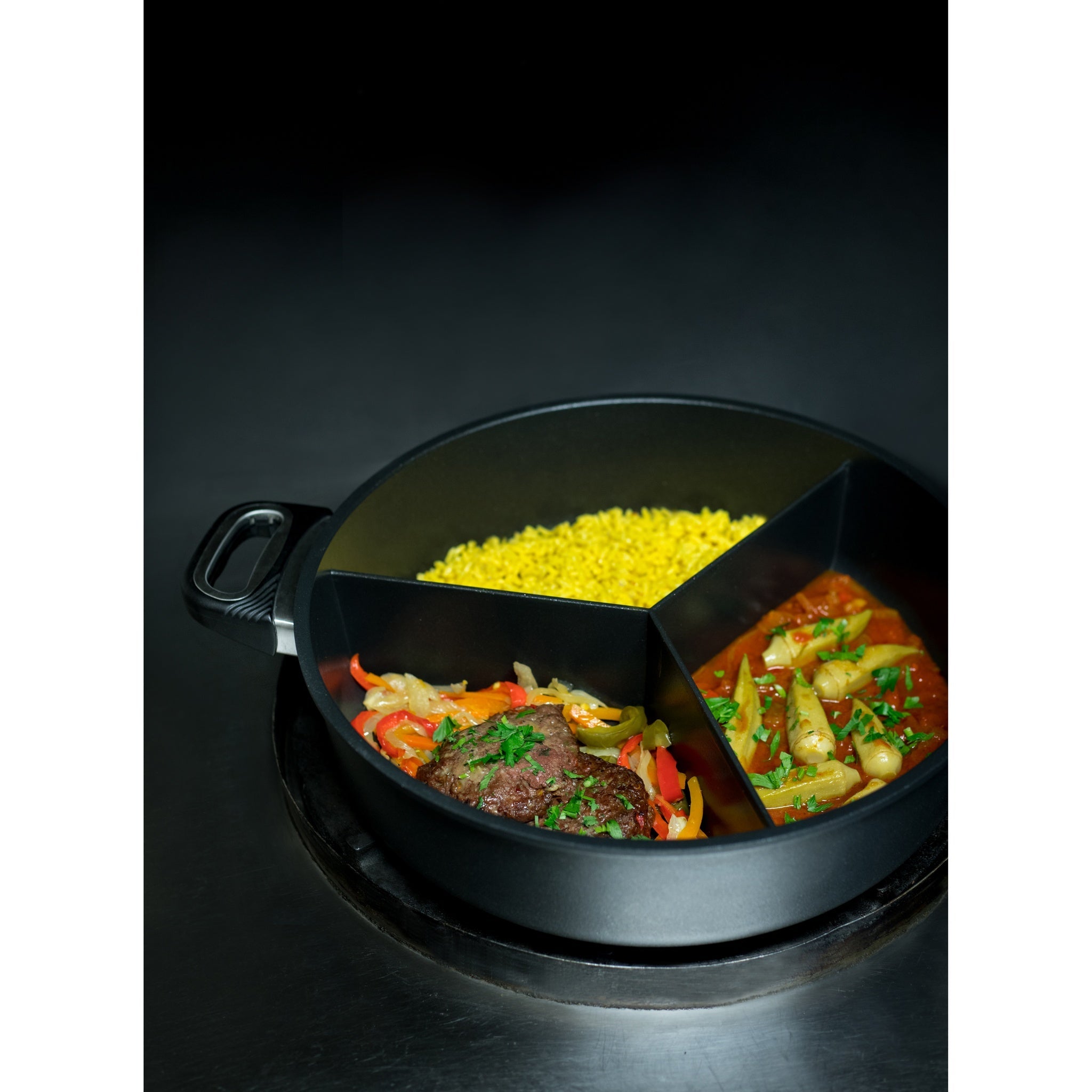 3-Divided Pan