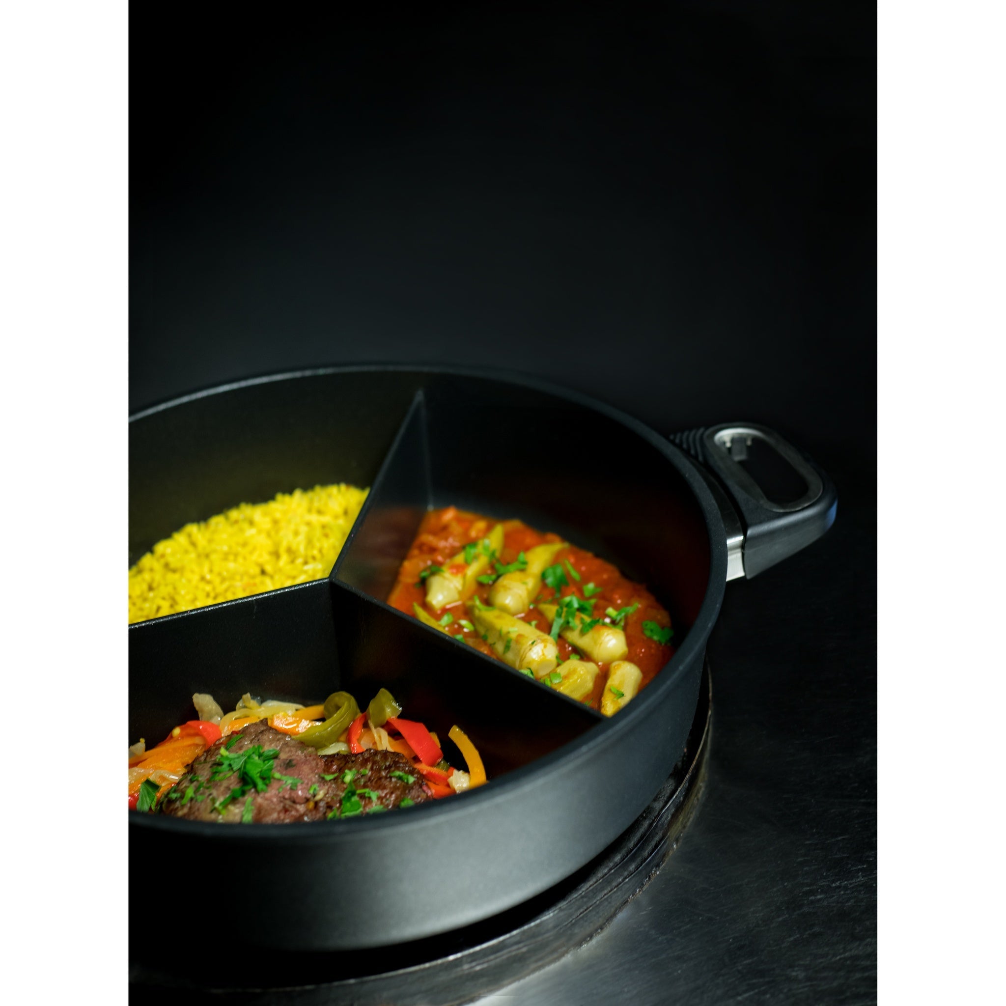 3-Divided Pan
