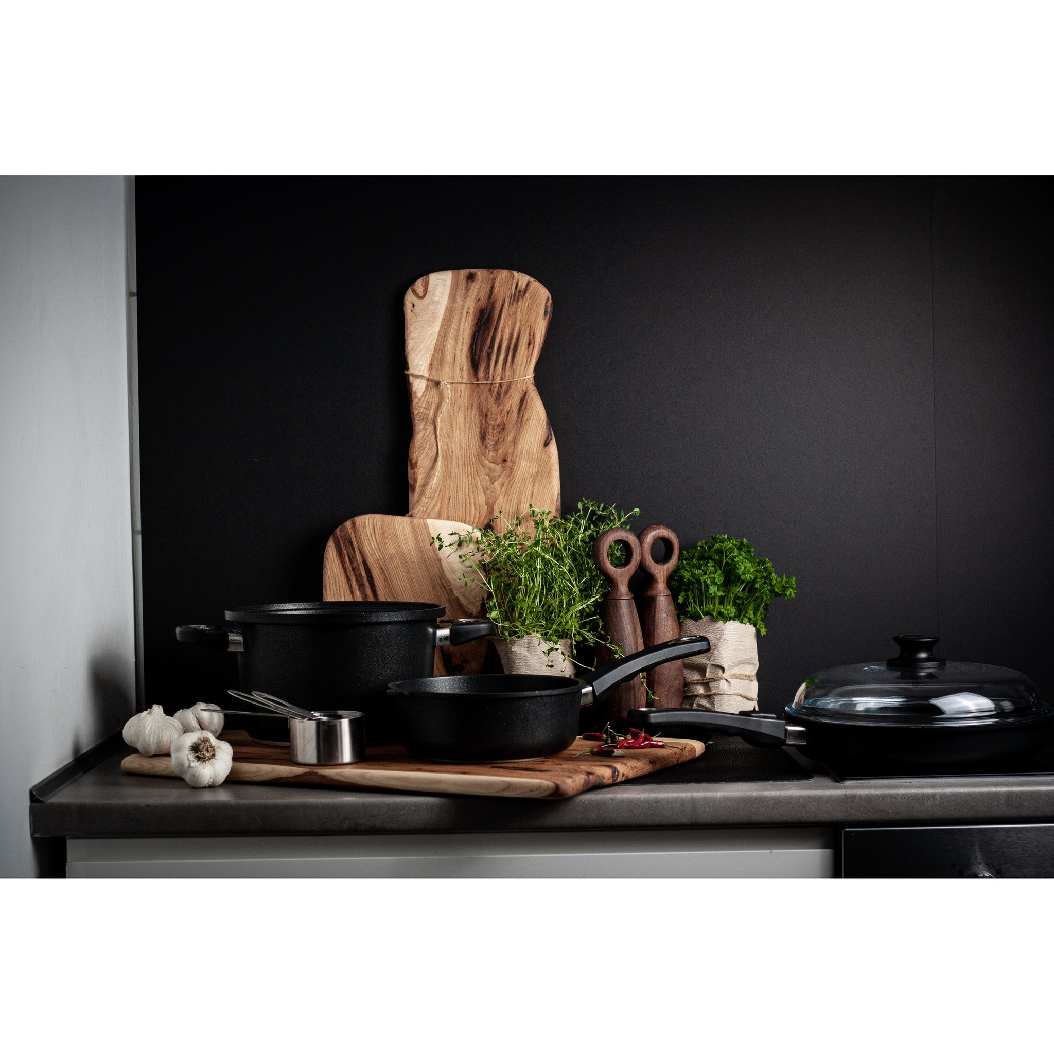 Waterless Cooking Set